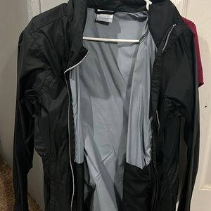 Columbia wind breaker.
